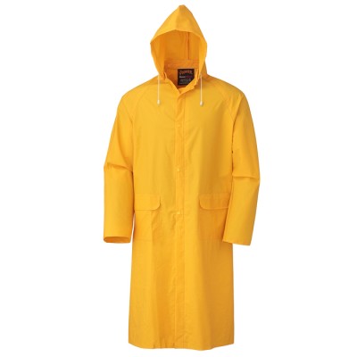 LONG MANTEAU DE PLUIE EN PVC