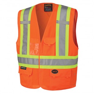 VESTE DE SIGNALISATION HAUTE VISIBILITÉ