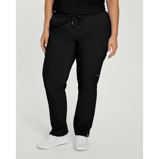 PANTALON CARGO FIT, PETITE, NOIR