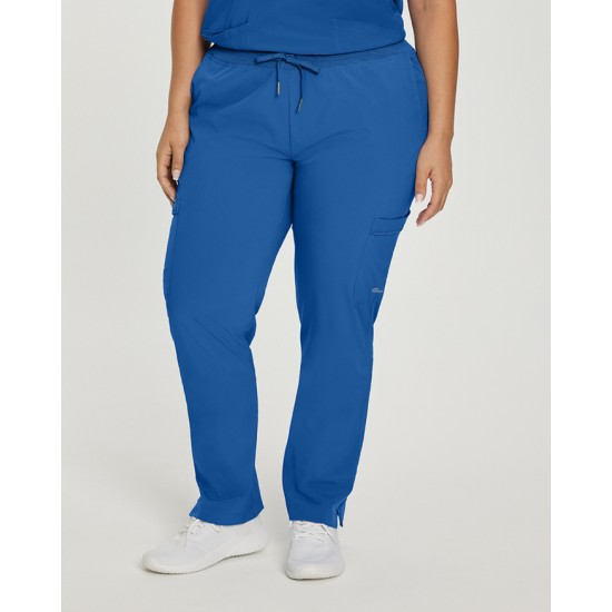 PANTALON CARGO, FIT, FEMME, ROYAL