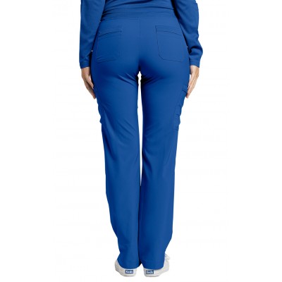 PANTALON CARGO, FIT, FEMME, ROYAL