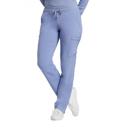 PANTALON CARGO FIT, PETITE, CIEL BLEU