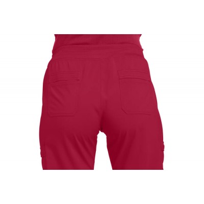 PANTALON CARGO FIT, PETITE, ROUGE SCARLETTE