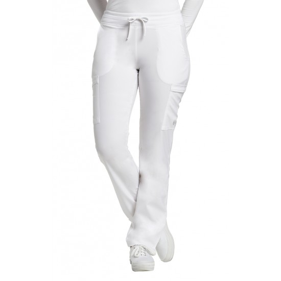 PANTALON CARGO FIT, PETITE, BLANC