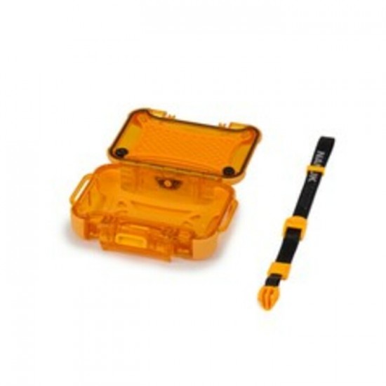 NANUK NANO 310, PREMIER SECOURS, BOÎTE SEULEMENT, ORANGE, Dimension: 149 mm x 110 mm x 43 mm