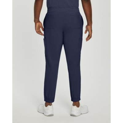 PANTALON JOGGER, HOMME, MARINE