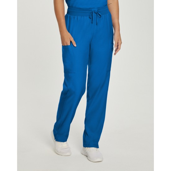 PANTALON, FEMME, JAMBES DROITE, 7 POCHES, ROYAL