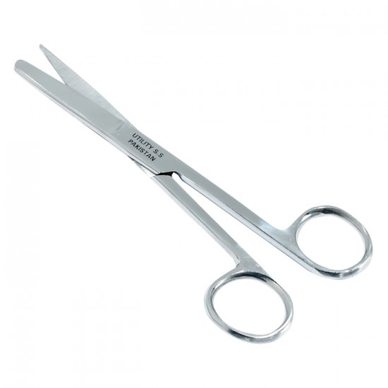 CISEAU CHIRURGICAL, POINTU/ARRONDI, 5 1/2''