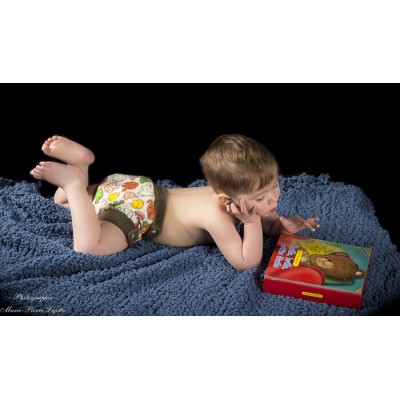  Bummis Ensemble de 6 langes de coton biologique (reste 1)