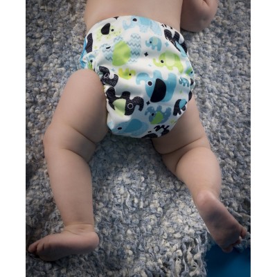  Bummis Ensemble de 6 langes de coton biologique (reste 1)