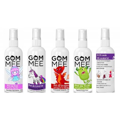 Créateur d'ambiance vaporisateur parfumé chasse-odeur - PET de licorne, troll, dragon GOM MEE pour enfant