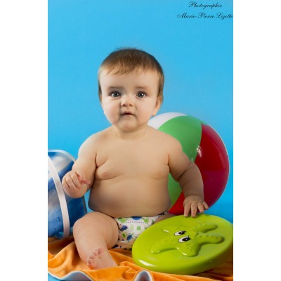 Couche piscine tortues de mer 10-22 lbs (PETITE - PRÊTES à livrer