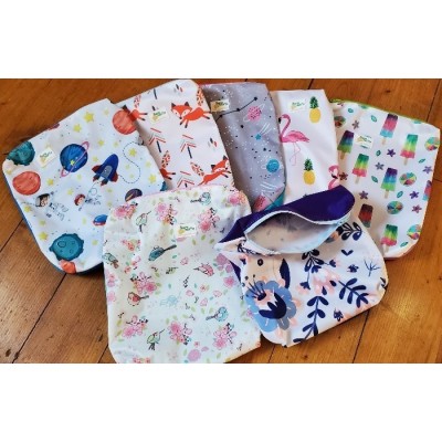 Sac imperméable à nourriture, cosmétique ou autre 8,5 x 9,5 - PRÊT À PARTIR 