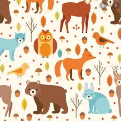 PUL au mètre ou en diaper cut - motifs
