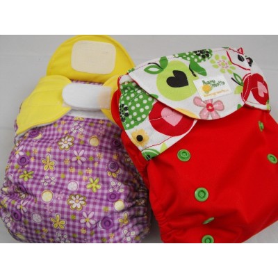 Couches lavables personnalisées  SUR COMMANDE (7 à 10 jours)