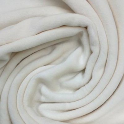 Velours de coton biologique crème