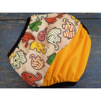 Couche piscine éléphants sungold 10-22 lbs PETITE - PRÊTES à livrer