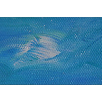 Toile Bleu tendresse