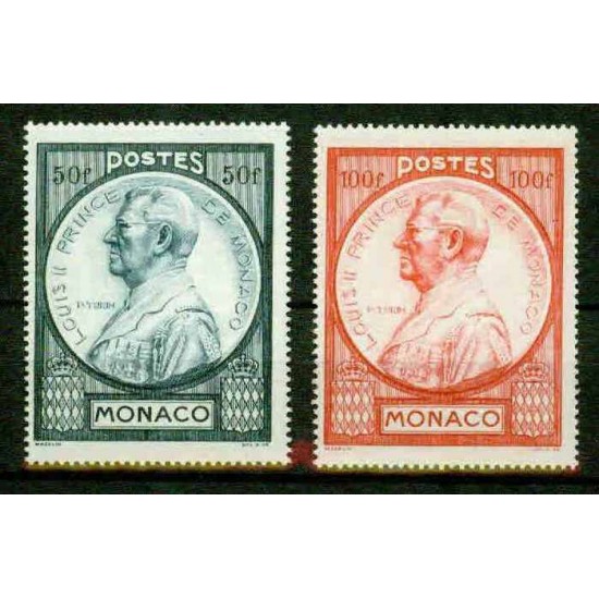 MONACO   YT N° 285 et N° 286    TB **