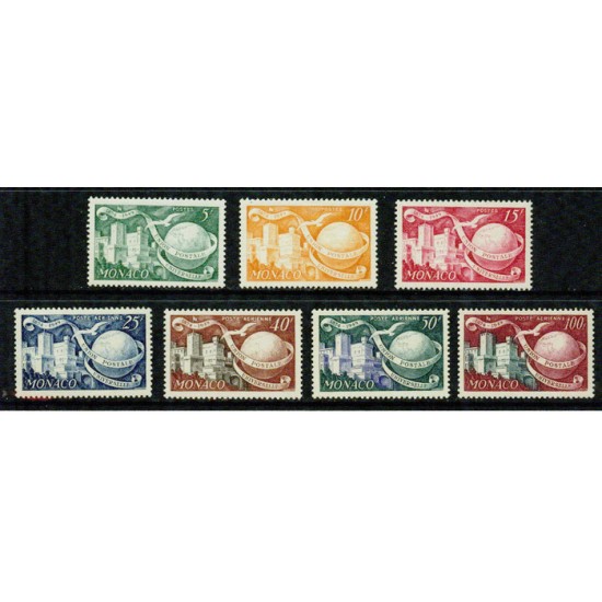 MONACO YT 332,332A, 333,  45-48 (aériens)  TB **