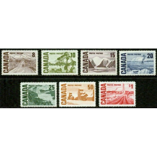 CANADA   1967 HAUTES VALEURS/ CENTENAIRE - TB**