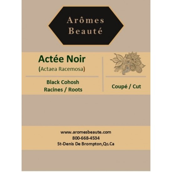 Actée noir 