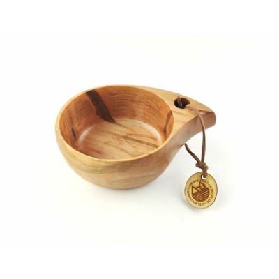Tasse kuksa Liv 150ml en bois de plaine Ambrosia pour Espresso, Dopio, Cortado, Lungo et Americano