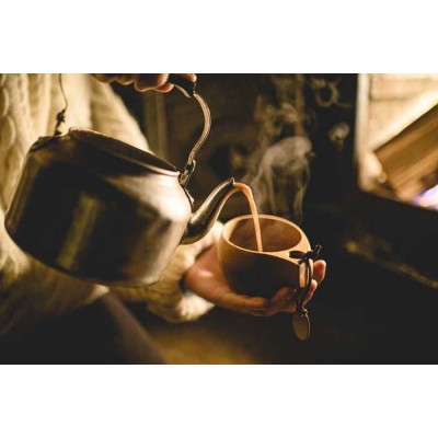 Tasse kuksa Liv 150ml en bois de plaine Ambrosia pour Espresso, Dopio, Cortado, Lungo et Americano