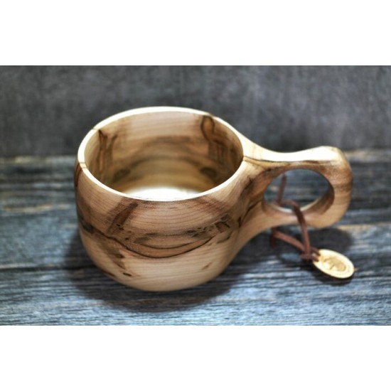 Tasse kuksa Muninn 300ml en bois de plaine Ambrosia pour boissons chaudes ou froides