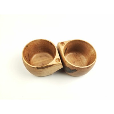 Petite tasse kuksa Owe 95 ml tasse en bois de plaine Ambrosia pour Ristretto, Espresso et Dopio