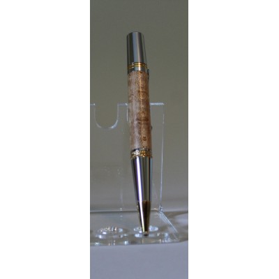 Élégant stylo loupe d'érable naturelle