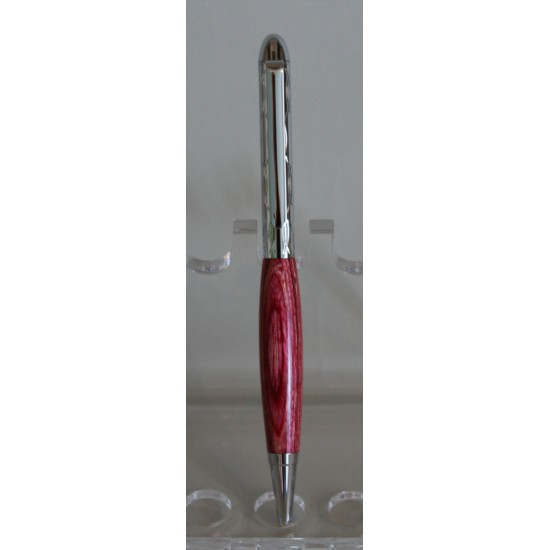 Classique stylo frêne teint rouge