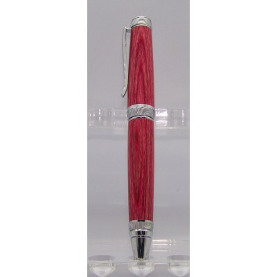 Ultra Cigar stylo frêne teint rouge fini chrome satin