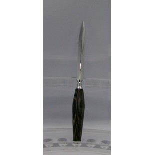 Coupe papier frêne teint noir