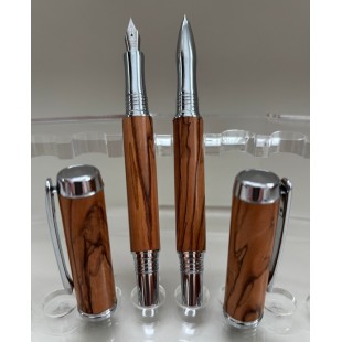 Wilfred plume et stylo en olivier de Bethléem