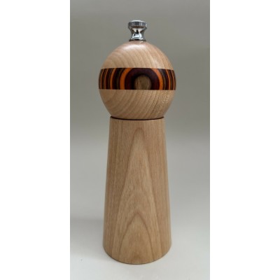 Salière base érable - tête colorée