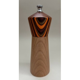 Salière base érable - tête colorée