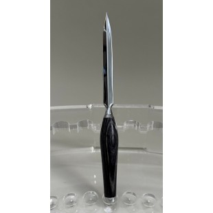 Coupe papier frêne teint gris