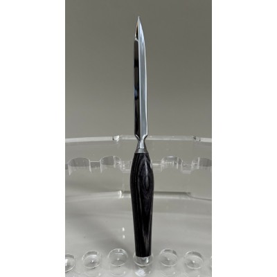 Coupe papier frêne teint gris