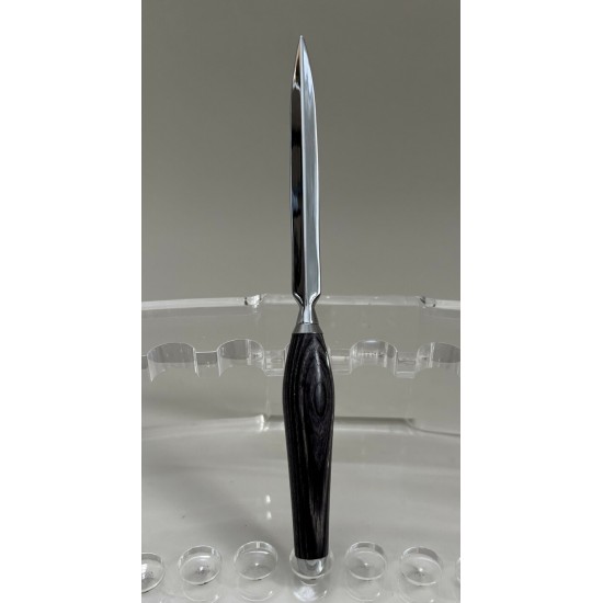 Coupe papier frêne teint gris