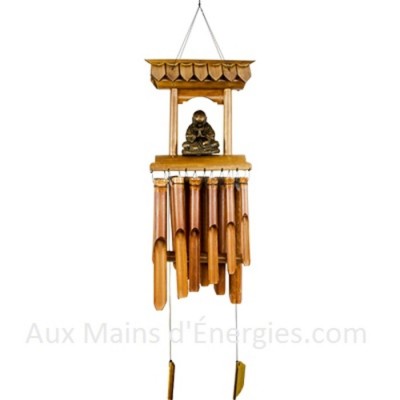 CARILLON BAMBOU A VENT TEMPLE BOUDDHA  (57)