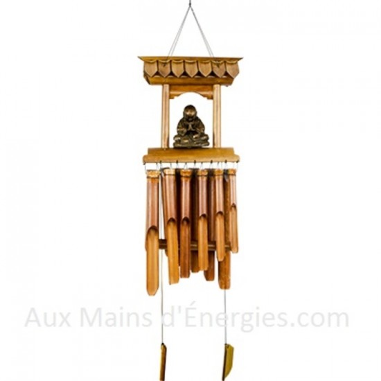 CARILLON BAMBOU A VENT TEMPLE BOUDDHA  (57)