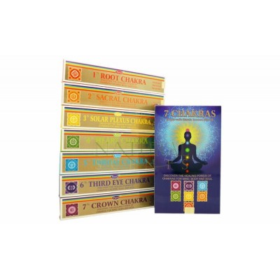 Encens Ppure – 7 Chakras – 7 boîtes de 15 g