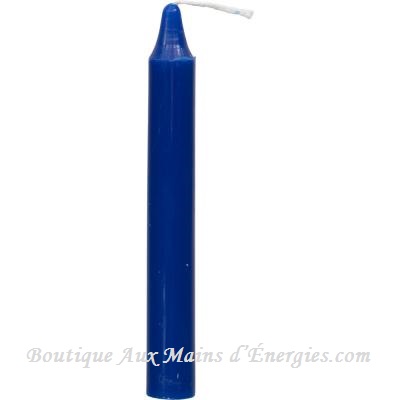 MINI CHANDELLES RITUEL – INDIGO 4″ HX0.5″...