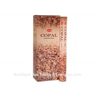 ENCENS HEM HEXAGONAL – COPAL 20 GR - (BOITE DE...