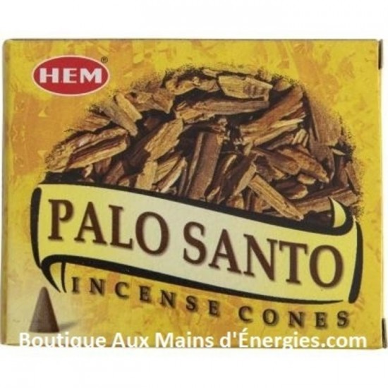 ENCENS HEM  CONE– PALO SANTO ( BOITES/10)