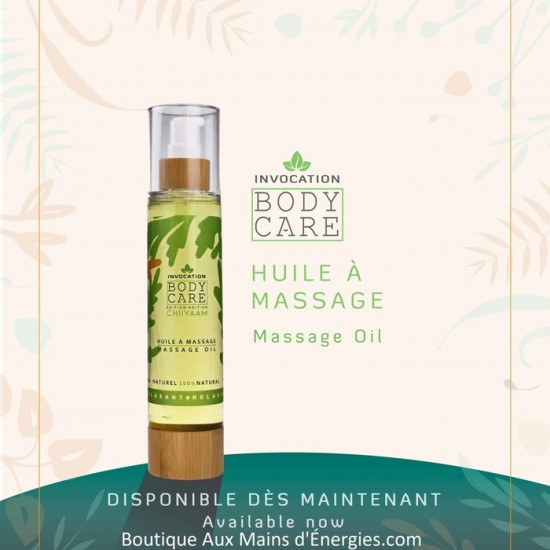 Huile à massage - Invocation - Chiiyaam 120 ml
