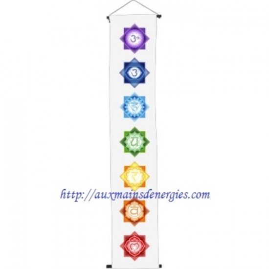 BANNIERE CHAKRAS-COTON