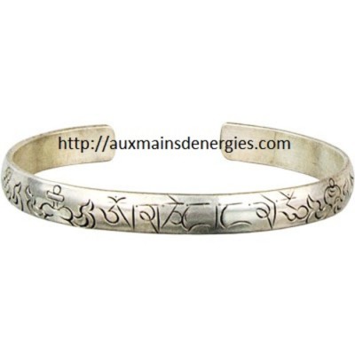 BRACELET-OM MANI PADME HUM AJUSTABLE