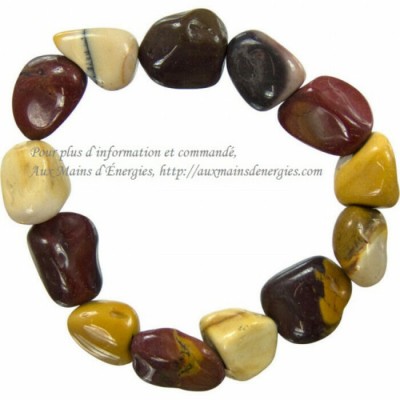 BRACELET-PIERRE POLIES-MOOKAITE